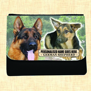 German Shepherd Personalised Large Dog Purse