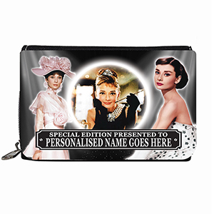 Audrey Hepburn Personalised Icon Large Purse