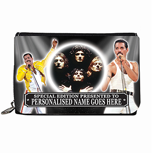 Freddie Mercury/Queen Personalised Icon Large Purse