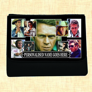 Steve McQueen Personalised Icon Large Purse