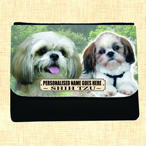 Shih Tzu Personalised Large Dog Purse