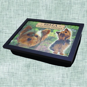 Yorkshire Terrier Personalised Lap Tray