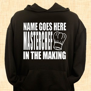 Masterchef In The Making Personalised Hoodie