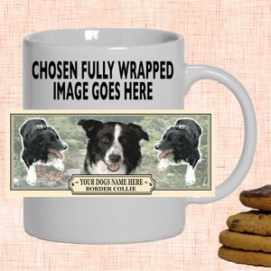 Border Collie Personalised Mug