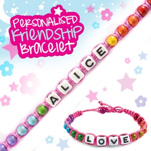 Girls Personalised Friendship Bracelet:- Alice