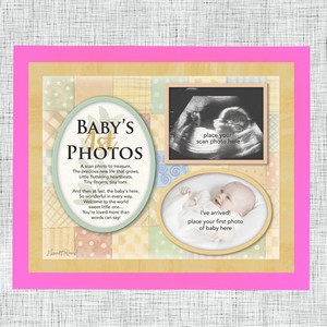 Baby's 1st photo mount