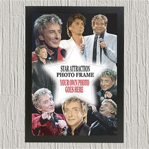 Barry Manilow Icon Star Photo Mount