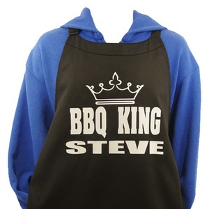 Personalised BBQ King Apron