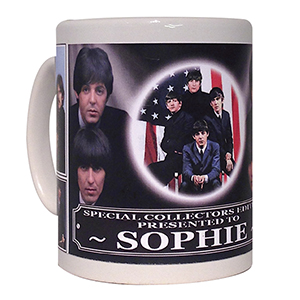 The Beatles Personalised Icon Mug
