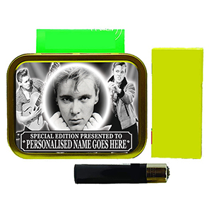 Billy Fury Personalised Icon Tobacco Tin & Products