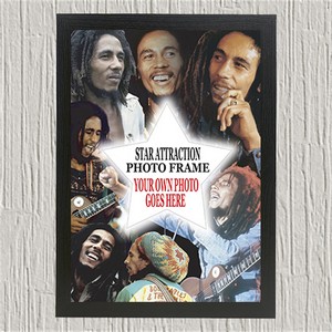 Bob Marley Icon Star Photo Mount