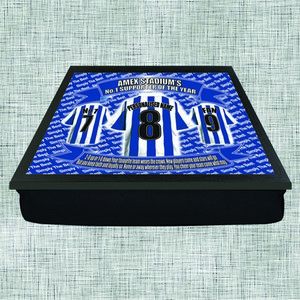 Brighton Football Shirt Personalised Lap Tray