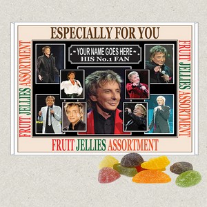 Barry Manilow Personalised Icon Boxed Sweets