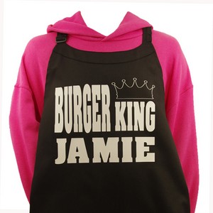 Personalised Burger King Apron