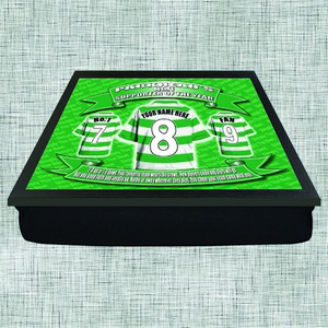 Celtic Football shirt Personalised Lap Tray