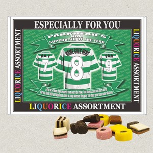 Celtic Football Shirt Personalised Boxed Sweets