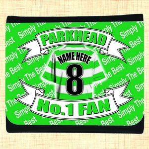 Celtic Football Shirt Personalised Wallet