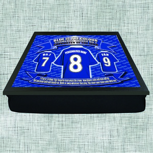 Chelsea Football Shirt Personalised Lap Tray