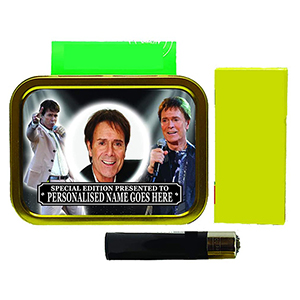Cliff Richard Personalised Icon Tobacco Tin & Products