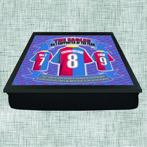 Crystal Palace Football Shirt Personalised Lap Tray