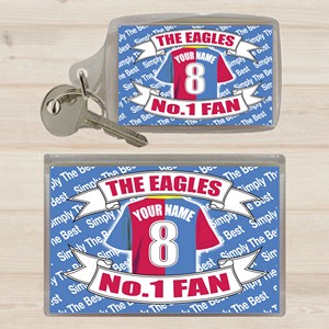 Crystal Palace Personalised Keyring and Magnet Set