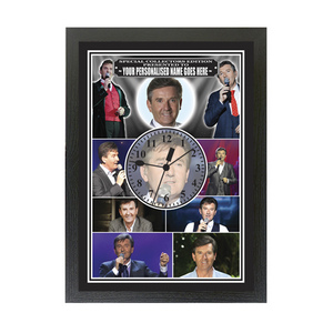 Daniel O'Donnell Personalised Icon Framed Clock