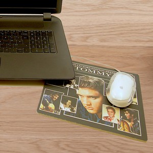 Elvis Personalised Icon Mouse Mat