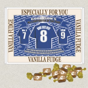 Everton Football Shirt Personalised Boxed Sweets