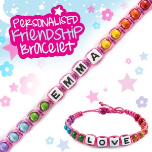Girls Personalised Friendship Bracelet:- Emma