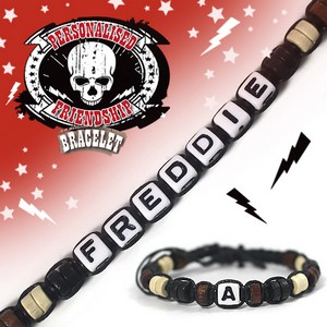 Boys Personalised Friendship Bracelet:- Freddie