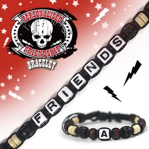 Boys Personalised Friendship Bracelet:- Friends