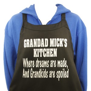 Personalised Grandad's Kitchen Apron