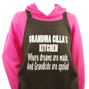 Personalised Grandma's Kitchen Apron
