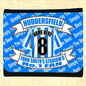 Huddersfield Football Shirt Personalised Wallet