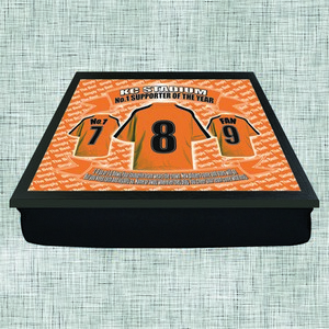 Hull City Football Shirt Personalised Lap Tray