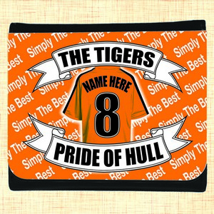 Hull Football Shirt Personalised Wallet