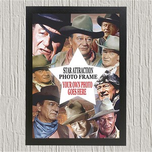 John Wayne Icon Star Photo Mount