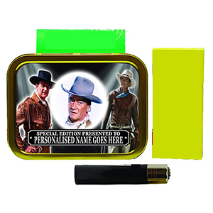 John Wayne Personalised Icon Tobacco Tin & Products