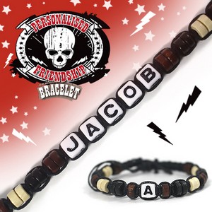 Boys Personalised Friendship Bracelet:- Jacob