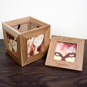 Cube Keepsake Personalised (Any Message) Photo Box