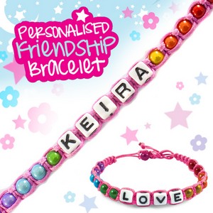 Girls Personalised Friendship Bracelet:- Keira