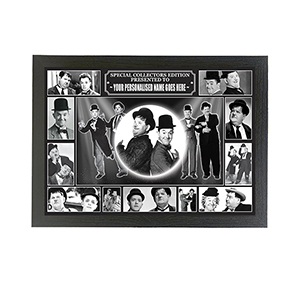 Laurel & Hardy Personalised Icon Framed Picture