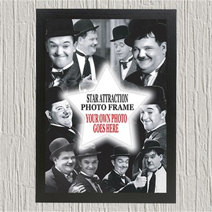 Laurel & Hardy Icon Star Photo Mount
