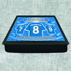 Leicester Football Shirt Personalised Lap Tray