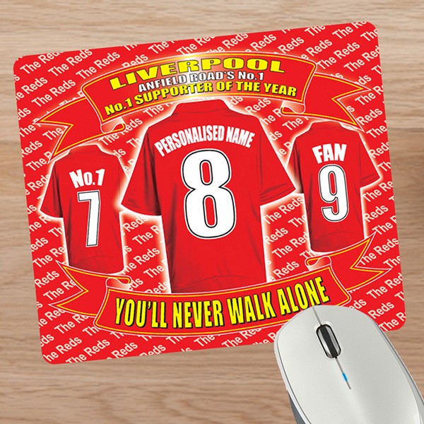 personalised football shirts liverpool