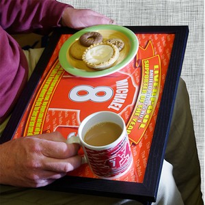 Personalised Football Lap Trays