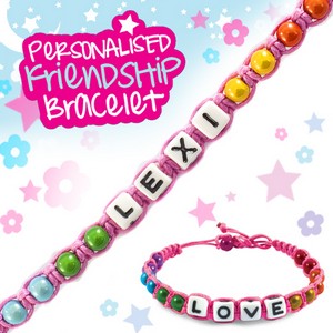 Girls Personalised Friendship Bracelet:- Lexi