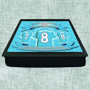 Manchester City Football Shirt Personalised Lap Tray