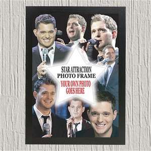 Michael Buble Icon Star Photo Mount