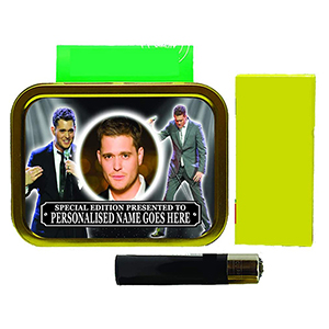 Michael Buble Personalised Icon Tobacco Tin & Products